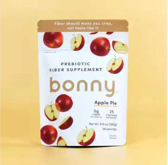 環境に優しい卸売 Doypack ジッパー食品スナックアップルプラスチック再密封可能なジッパーセルフスタンドポーチバッグ