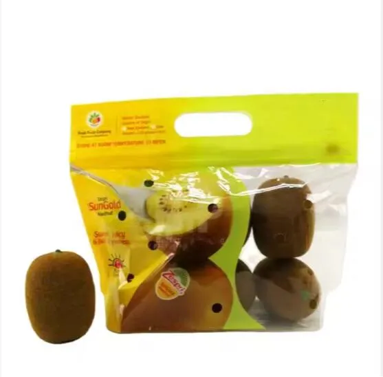 カスタム印刷されたフルーツビニール袋リサイクルスタンドアップポーチキウイフルーツチェリー野菜食品包装袋