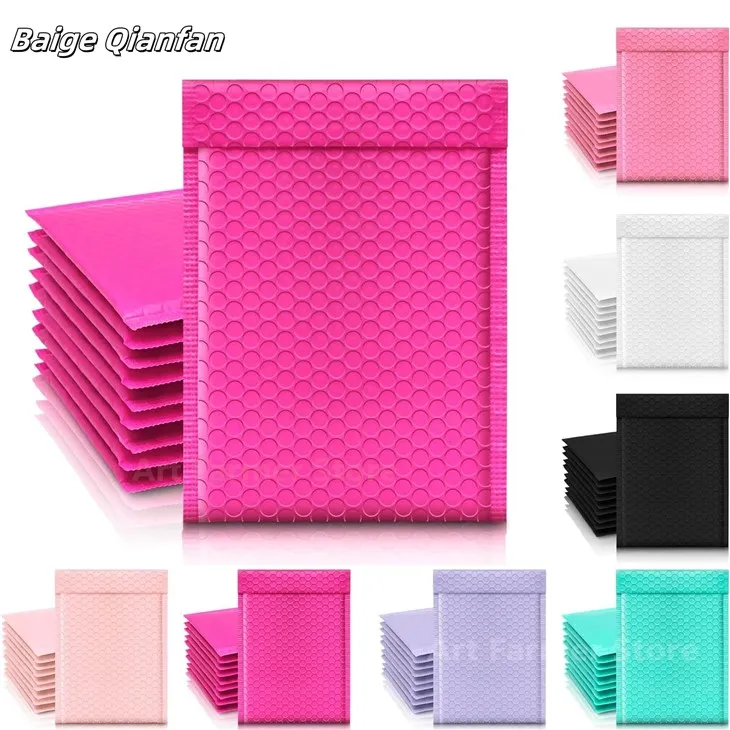 真珠光沢のあるバブルバッグ