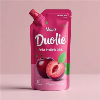 工場スパウトポーチカスタムプラスチック再利用可能な液体スタンドアップポーチスパウトソースバッグドリンクバッグフルーツジュースポーチ Doypack